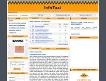Tablet Screenshot of infotaxi.org